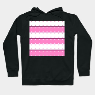 HEARTS In A Row Happy Valentines Day Hoodie
